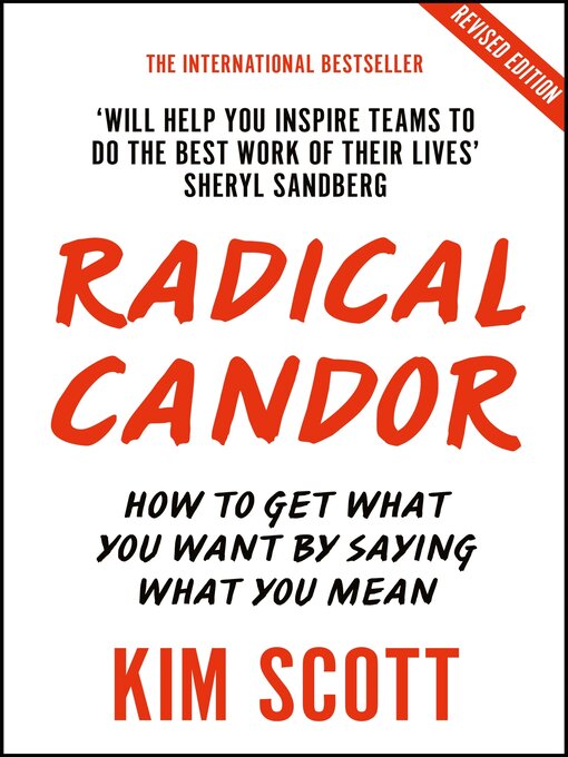Title details for Radical Candor by Kim Scott - Wait list